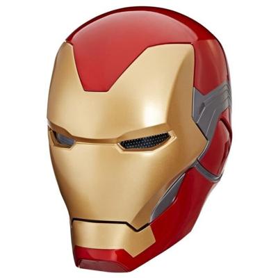 Iron Man elektronische helm, met lichteffecten, premium verzamelbaar cosplayspeelgoed voor volwassenen, Marvel Legends-serie