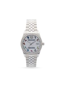 Philipp Plein montre Date Superlative 34 mm - Argent