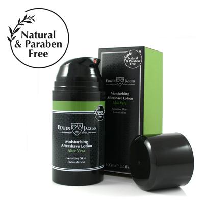 Edwin Jagger Melk Soaps & Creams Aloe Vera Moisturising Aftershave Lotion 100ml | Voor Mannen Edwin Jagger Melk Soaps & Creams Aloe Vera Moisturising Aftershave Lotion 100ml | Voor Mannen