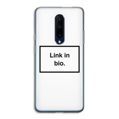 Link in bio: OnePlus 7 Pro Transparant Hoesje