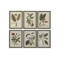 Schilderij Home ESPRIT Kristal Spar 30 x 2,5 x 40 cm (6 Stuks)