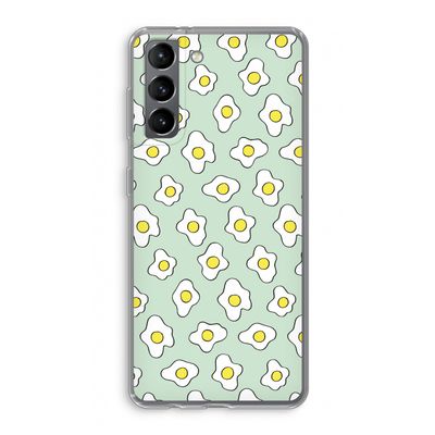 Spiegeleitjes: Samsung Galaxy S21 Transparant Hoesje