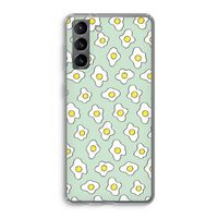 Spiegeleitjes: Samsung Galaxy S21 Transparant Hoesje