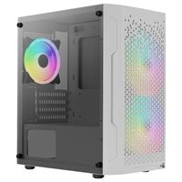 Aerocool Trinity Mini V3 Wit Micro ATX Behuizing - thumbnail