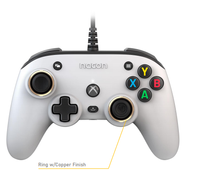 Nacon Officiële Xbox Series X Pro Compact Controller Bedraad- Wit