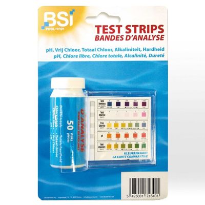 50x BSi Test strips voor zwembaden