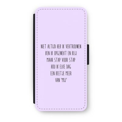 Zelfvertrouwen: iPhone 8 Flip Hoesje