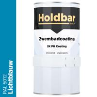 Holdbar Zwembadcoating Lichtblauw (RAL 5012) 1 kg