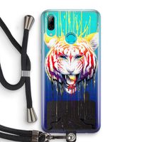 Fading: Huawei P Smart (2019) Transparant Hoesje met koord