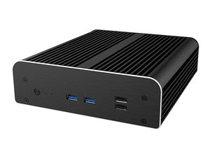 Akasa A-NUC50-M1B computerbehuizing Desktop Zwart