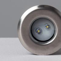 Grondspot buiten led 'Mimi' 0.2W Warm Wit 230v Grondspot buiten led 'Mimi' 0.2W Warm Wit 230v