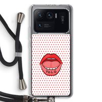 Yolo Denise: Xiaomi Mi 11 Ultra Transparant Hoesje met koord