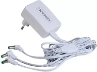 Lemax power adaptor 4.5v white 3-output 1000 ma type-l adapter 2019