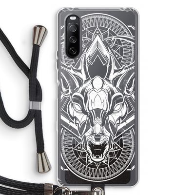 Oh Deer: Sony Sony Xperia 10 III Transparant Hoesje met koord