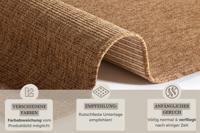 Hanse Home - Flatwoven Runner for In & Outdoor Sisal-Look - 80x350 cm