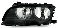 Koplamp links ZWART tot 8/'02 inclusief stelmotor 0646965