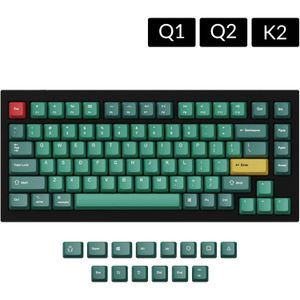 Keychron JM-73 OEM Dye-Sub PBT Keycap Set - Forest keycaps