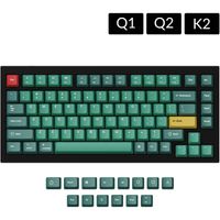 Keychron JM-73 OEM Dye-Sub PBT Keycap Set - Forest keycaps - thumbnail