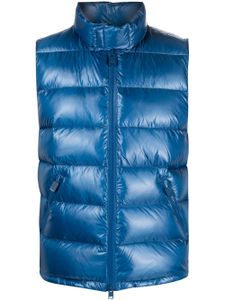 ASPESI gilet matelassé Piuma à fermeture zippée - Bleu