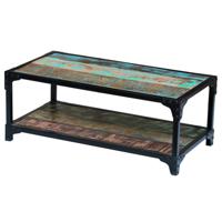 Salontafel massief gerecycled hout