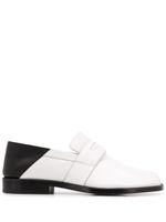 Maison Margiela mocassins à bout tabi - Blanc Maison Margiela mocassins à bout tabi - Blanc