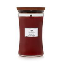Woodwick cinnamon chai large candle