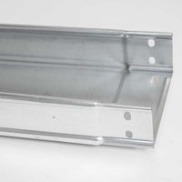 Kabelgoot dicht structuur metaal 200mm breed 60mm 3 meter prijs per meter Kabelgoot dicht structuur metaal 200mm breed 60mm 3 meter prijs per meter