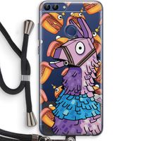 Loot Burger: Huawei P Smart (2018) Transparant Hoesje met koord