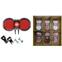 Busch & Muller Bumm achterlicht toplight flat plus standlicht 50/80mm (6st)