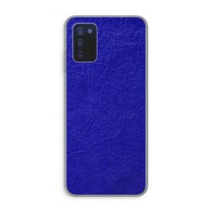 Majorelle Blue: Samsung Galaxy A03s Transparant Hoesje