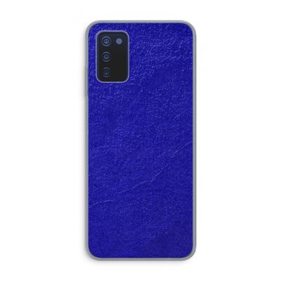 Majorelle Blue: Samsung Galaxy A03s Transparant Hoesje