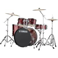 Yamaha RDP2F5 Rydeen Burgundy Glitter drumstel met Paiste bekkens - thumbnail