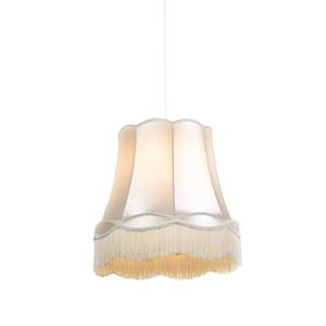 QAZQA Retro hanglamp crème 45 cm - Granny