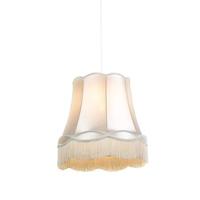 QAZQA Retro hanglamp crème 45 cm - Granny