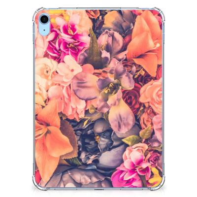 iPad (2022) 10.9 Siliconen Hoesje Bosje Bloemen iPad (2022) 10.9 Siliconen Hoesje Bosje Bloemen