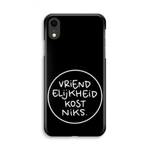 Vriendelijkheid: iPhone XR Volledig Geprint Hoesje