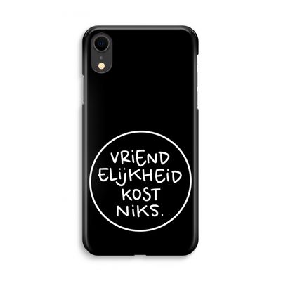 Vriendelijkheid: iPhone XR Volledig Geprint Hoesje