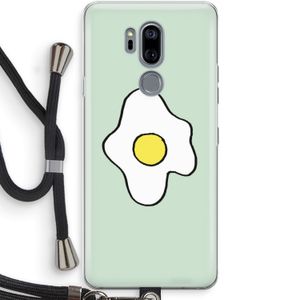 Spiegelei: LG G7 Thinq Transparant Hoesje met koord