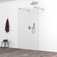 Wiesbaden Slim Inloopdouche 100x200 cm - Veiligheidsglas - Nano Coating