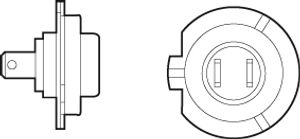 Gloeilamp, verstraler +50% LIGHT VALEO, Spanning (Volt)12V