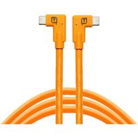 Tether Tools TetherPro USB-C right angle oranje 4,6m - thumbnail