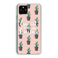 Cactus quote: Google Pixel 5a 5G Transparant Hoesje