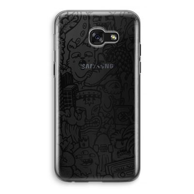 Vexx Black Mixtape: Samsung Galaxy A5 (2017) Transparant Hoesje