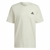 Heren-T-Shirt met Korte Mouwen Adidas Essentials Feelcomfy Wit - Maat: L