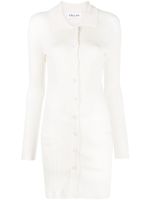 Câllas Milano cardigan Flora à coupe mi-longue - Blanc