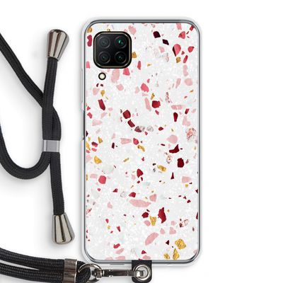 Terrazzo N°9: Huawei P40 Lite Transparant Hoesje met koord