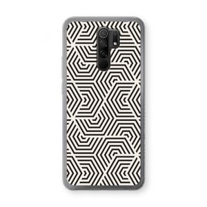 Magic pattern: Xiaomi Redmi 9 Transparant Hoesje