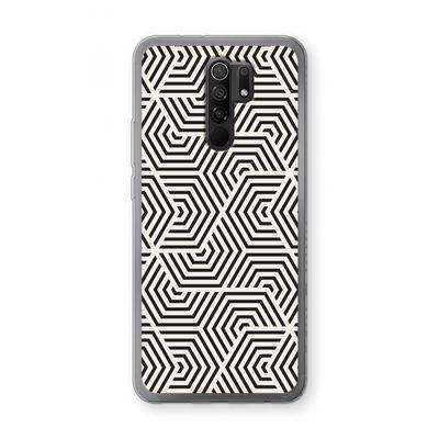 Magic pattern: Xiaomi Redmi 9 Transparant Hoesje