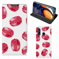 Samsung Galaxy A60 | Flip Style Cover | Pink Macarons