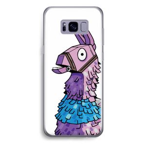 Lama: Samsung Galaxy S8 Plus Transparant Hoesje